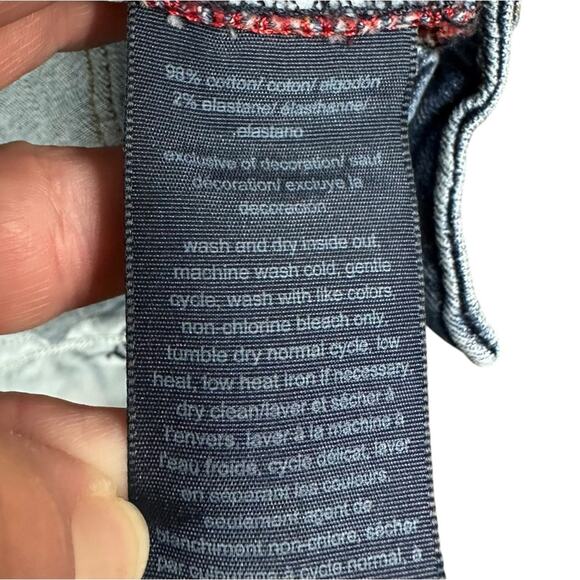 Tommy Jeans Mid Rise Bootcut Jeans Size 2 Waist 26 - Picture 6 of 8